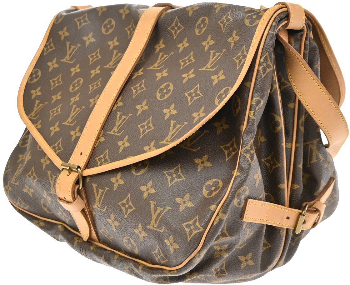 Louis Vuitton Saumur Monogram Canvas 35