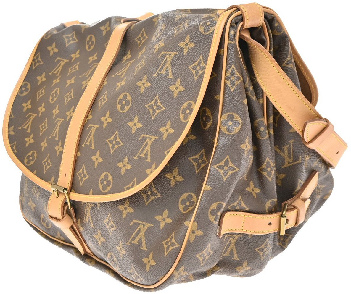 Louis Vuitton Saumur Monogram Canvas 35