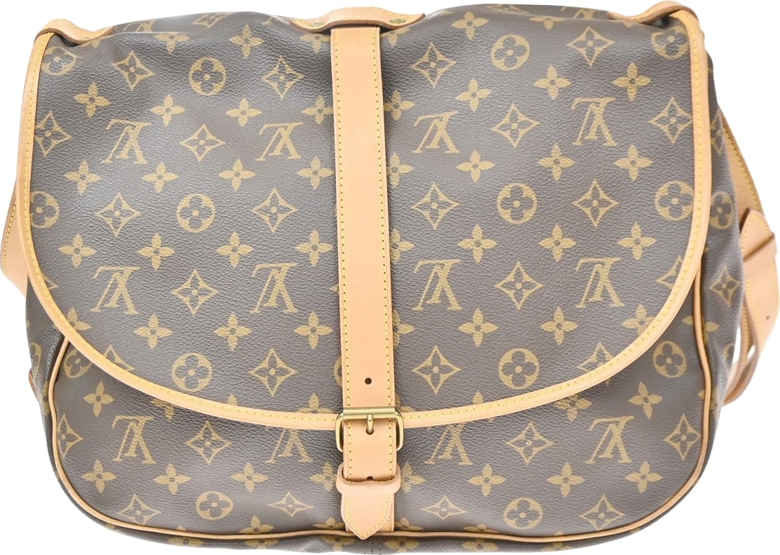 Louis Vuitton Saumur Monogram Canvas 35