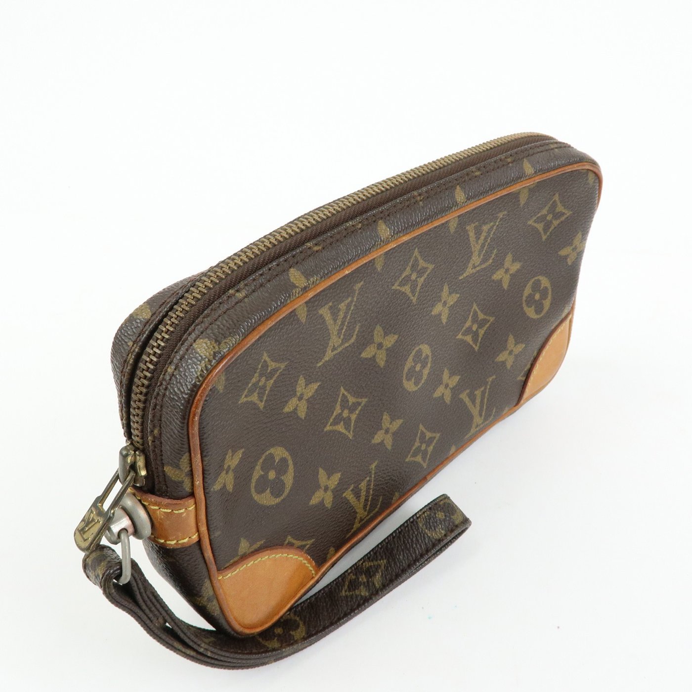 Louis Vuitton Marly Dragonne Clutch Monogram Canvas PM