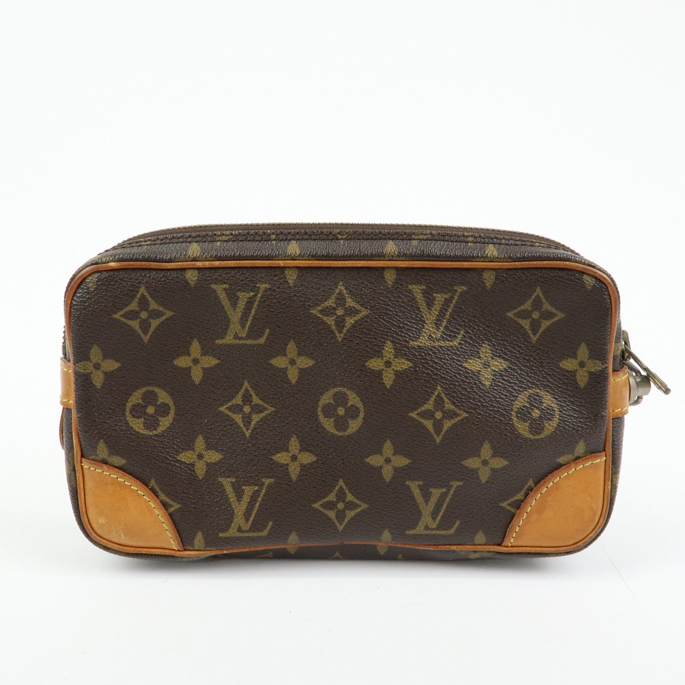 Louis Vuitton Marly Dragonne Clutch Monogram Canvas PM
