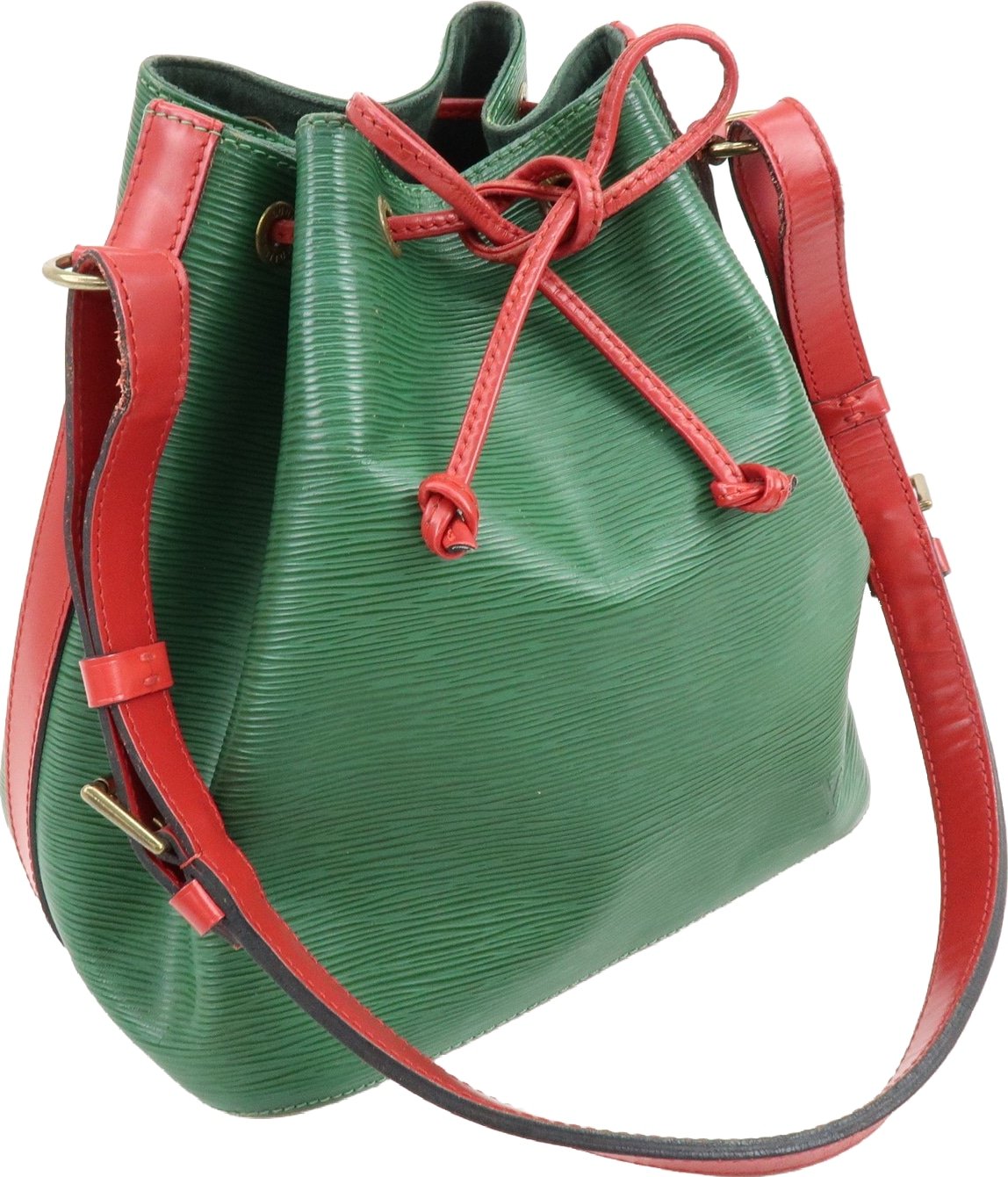 Louis Vuitton Bicolor Petit Noe Epi Leather