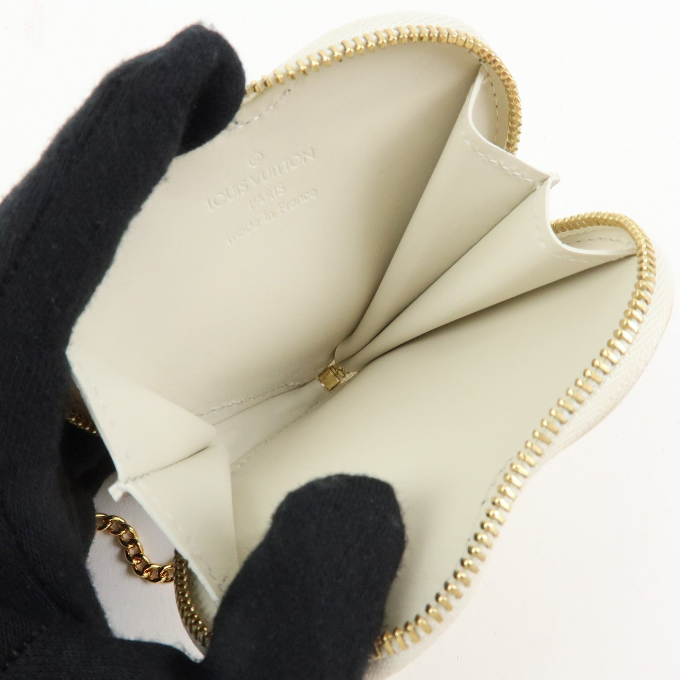 Louis Vuitton Heart Coin Purse Monogram Vernis