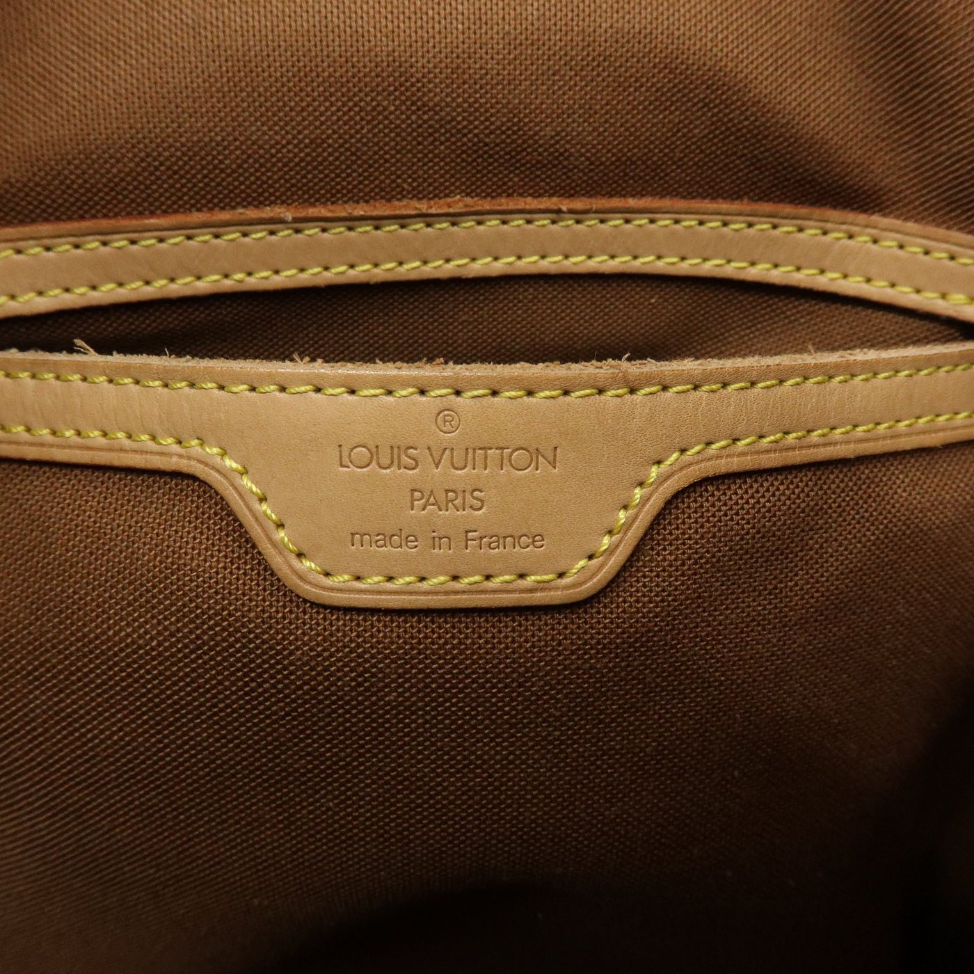 Louis Vuitton Vintage Montsouris Monogram Canvas GM