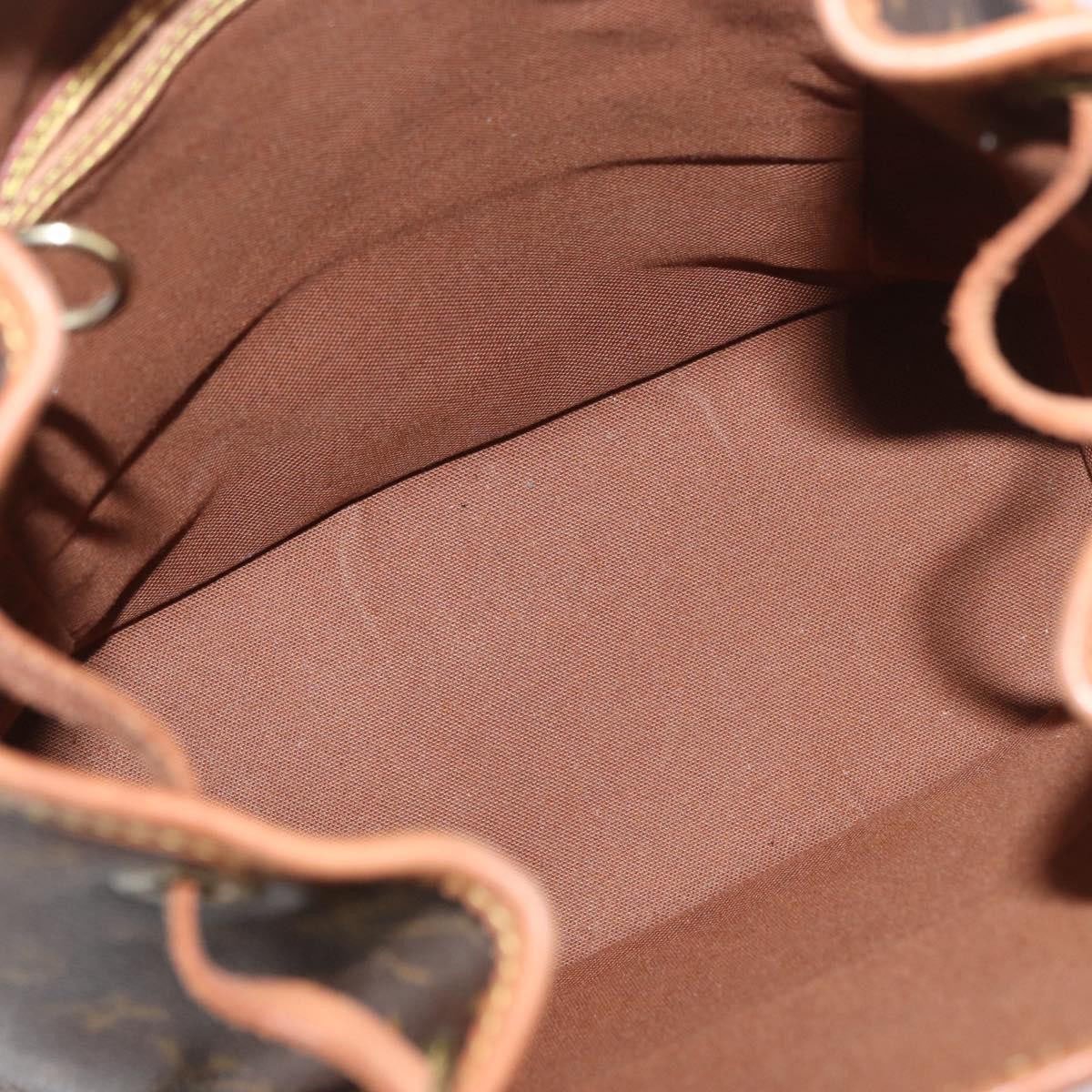 Louis Vuitton Vintage Montsouris Monogram Canvas MM