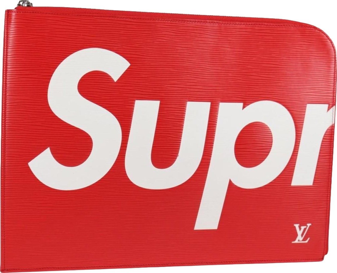 Louis Vuitton Pochette Jour Limited Edition Supreme Epi Leather GM