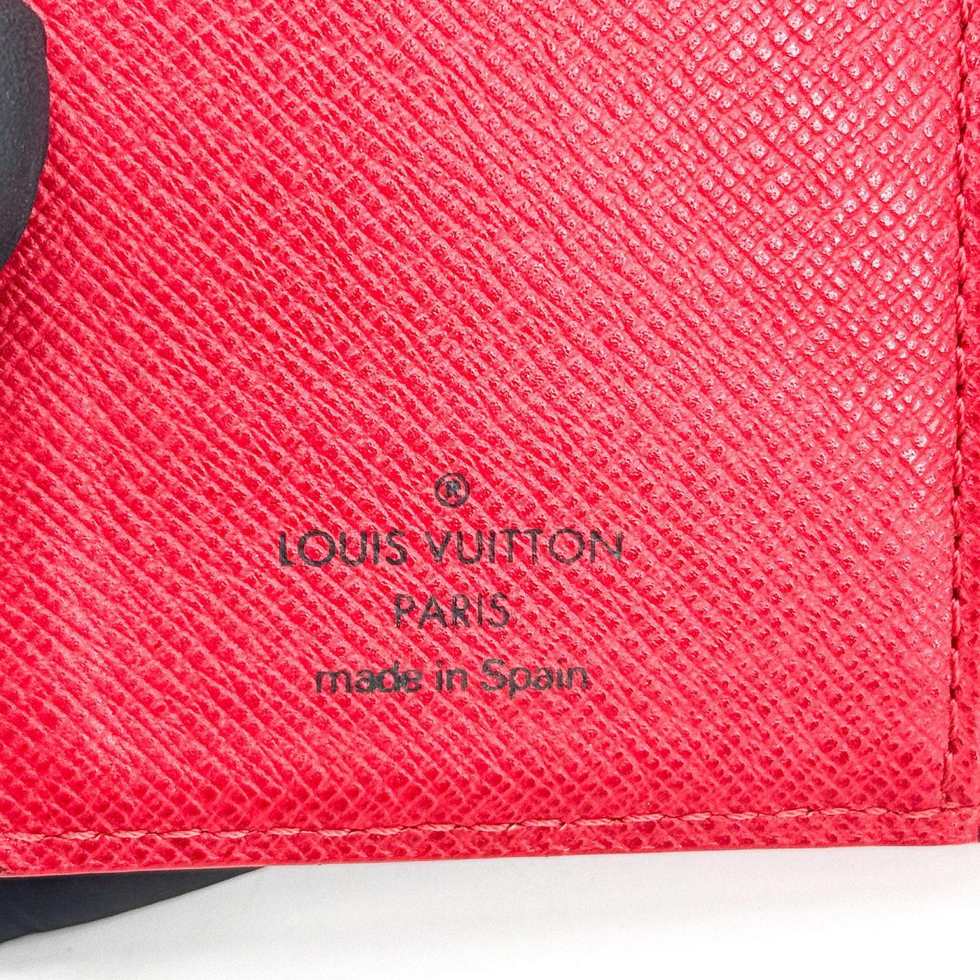 Louis Vuitton Ring Agenda Cover Epi Leather PM
