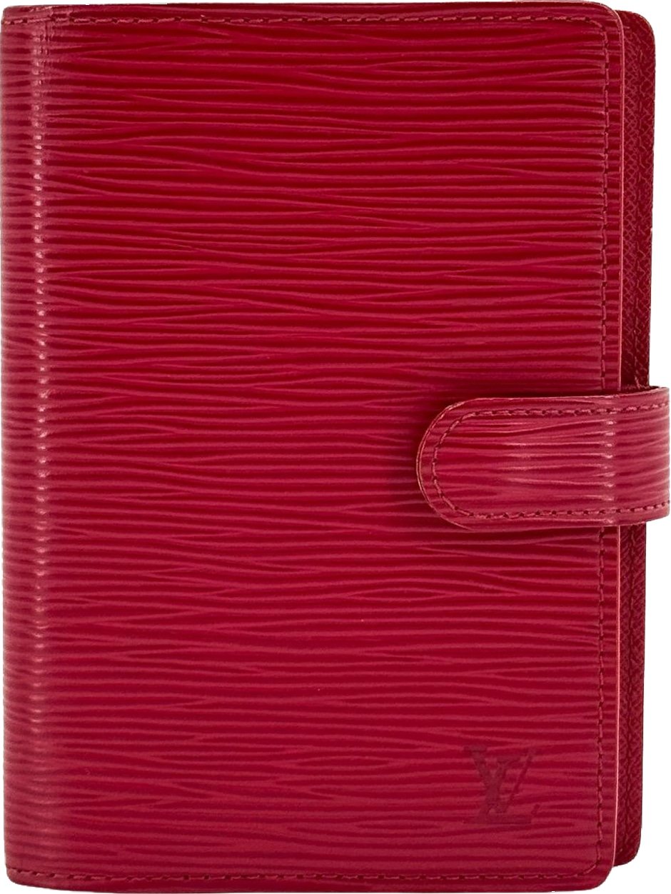 Louis Vuitton Ring Agenda Cover Epi Leather PM