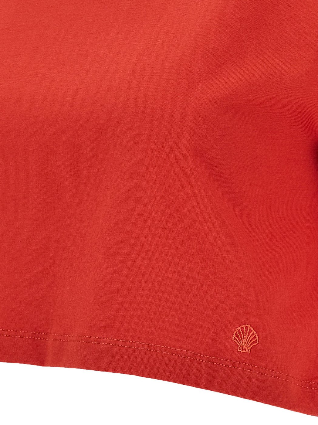 Loulou De Saison Red Cotton T-Shirt