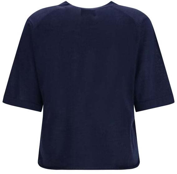 Loulou De Saison Blue Cashmere T-Shirt
