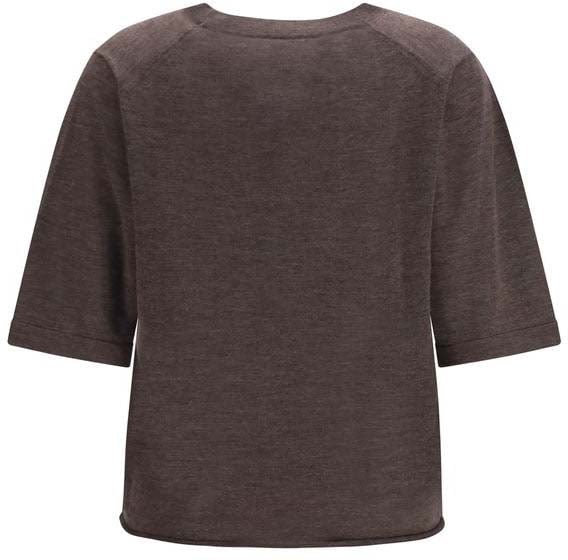 Loulou De Saison Brown Cashmere T-Shirt
