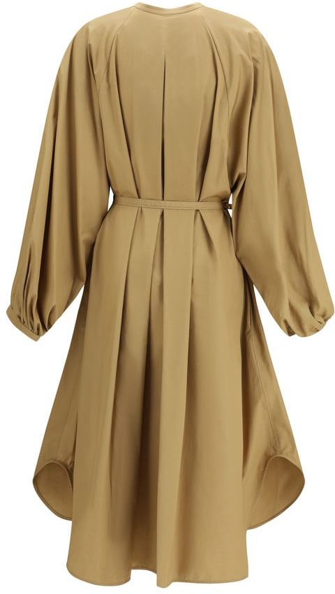 Loulou De Saison Beige Cotton Casual Dress