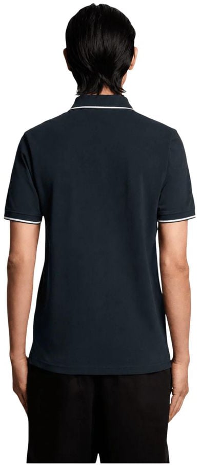 Lyle & Scott Blue Cotton Polo Shirt
