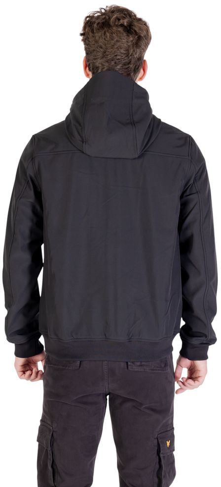Lyle & Scott Black Polyester Parka
