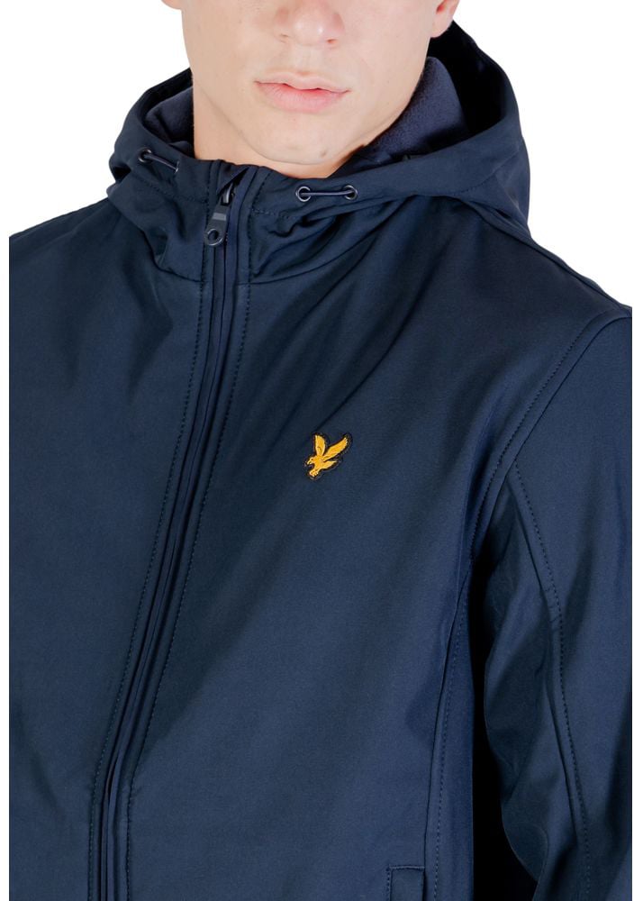 Lyle & Scott Blue Polyester Parka