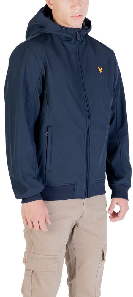 Lyle & Scott Blue Polyester Parka