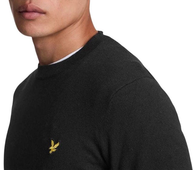 Lyle & Scott Black Cotton Sweatshirt