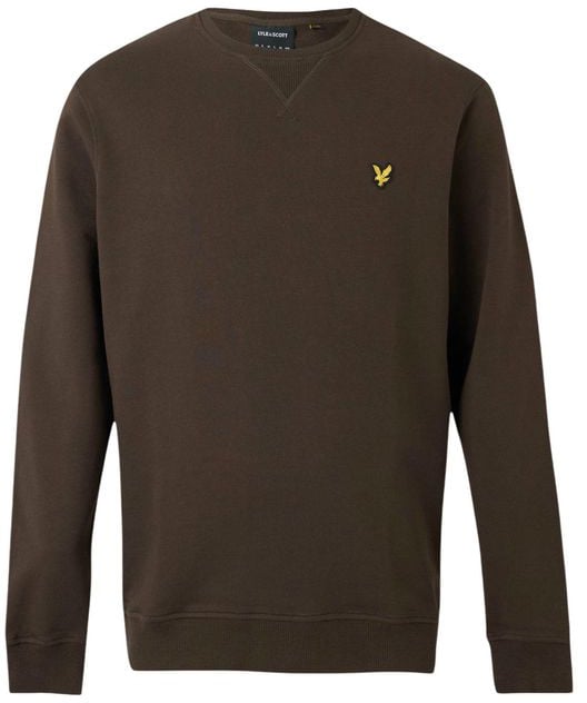 Lyle & Scott Brown Cotton Sweatshirt
