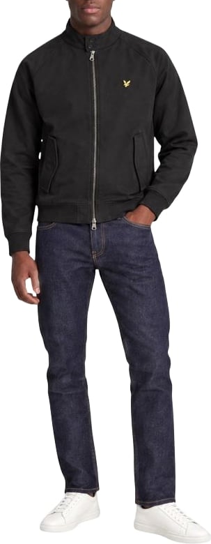 Lyle & Scott Black Polyester Full-Length Jacket