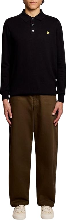 Lyle & Scott Black Cotton Sweatshirt