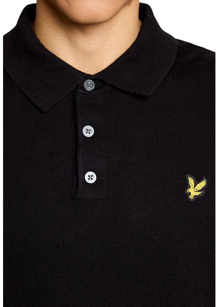 Lyle & Scott Black Cotton Sweatshirt