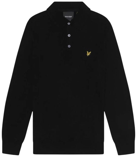 Lyle & Scott Black Cotton Sweatshirt