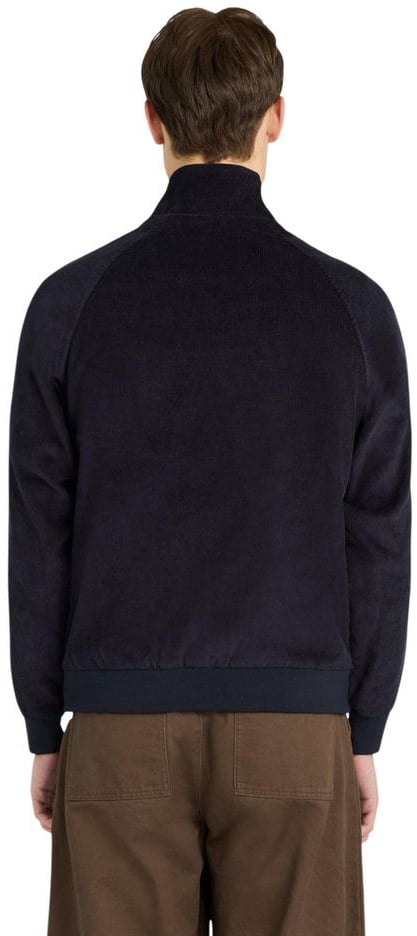 Lyle & Scott Blue Cotton Biker Jacket