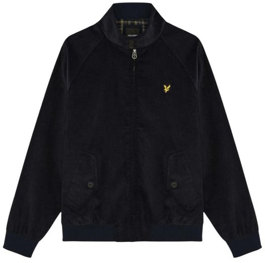 Lyle & Scott Blue Cotton Biker Jacket