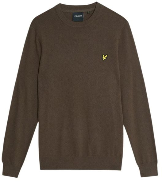 Lyle & Scott Brown Cotton Sweatshirt