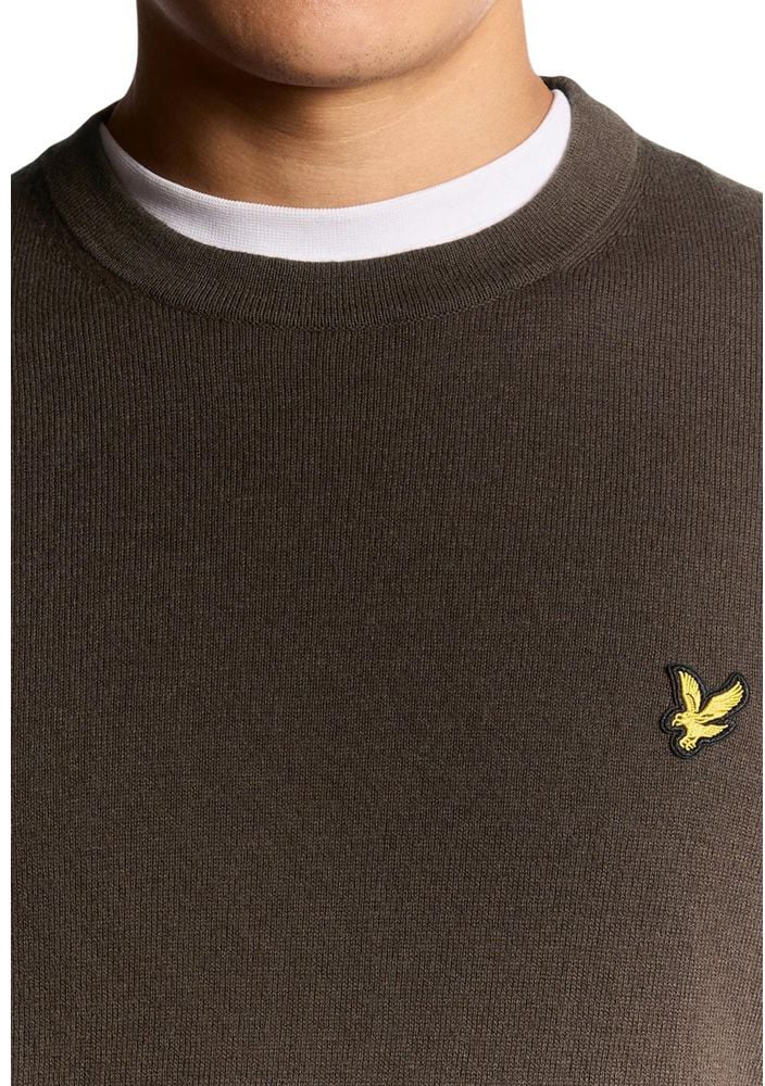 Lyle & Scott Brown Cotton Sweatshirt
