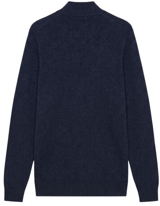 Lyle & Scott Blue Cotton Sweatshirt