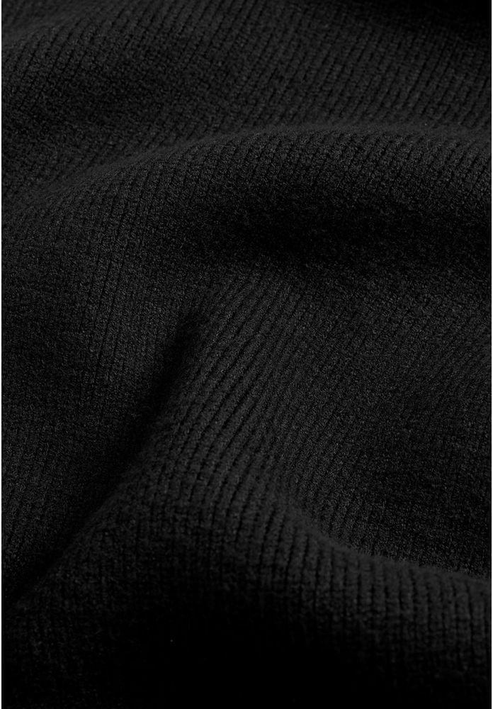 Lyle & Scott Black Viscose Scarf