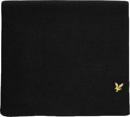 Lyle & Scott Black Viscose Scarf