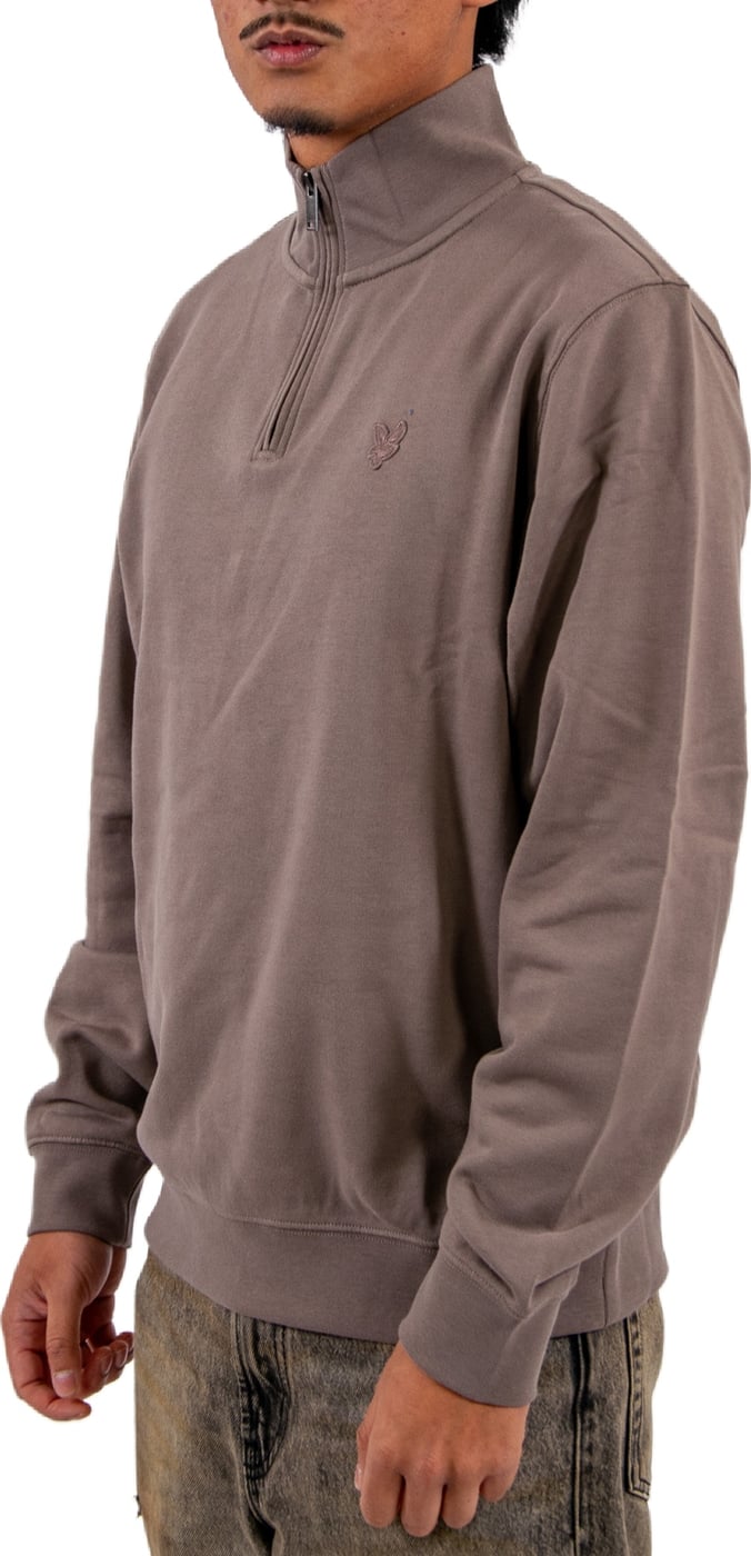 Lyle & Scott Superfine Quater Zip Sweatshirt