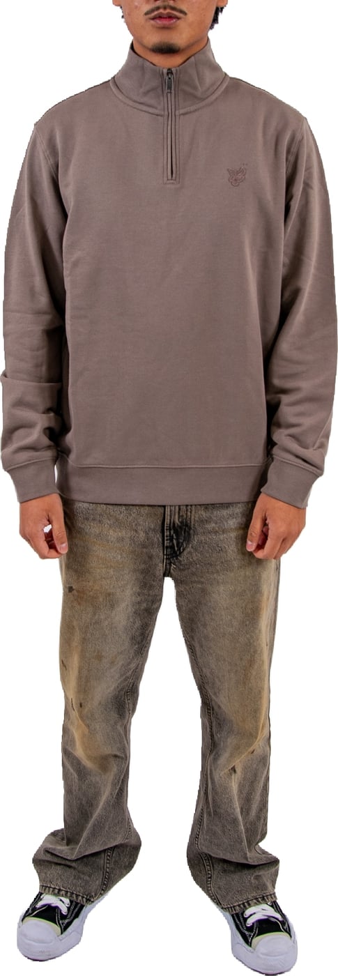Lyle & Scott Superfine Quater Zip Sweatshirt