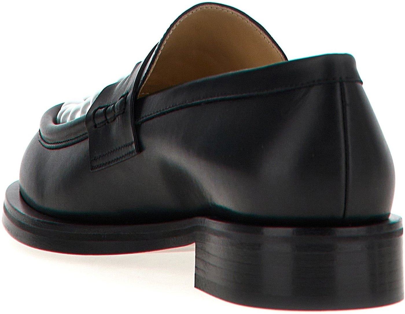 MACH & MACH Bicolor Calfskin Slip-On Loafers