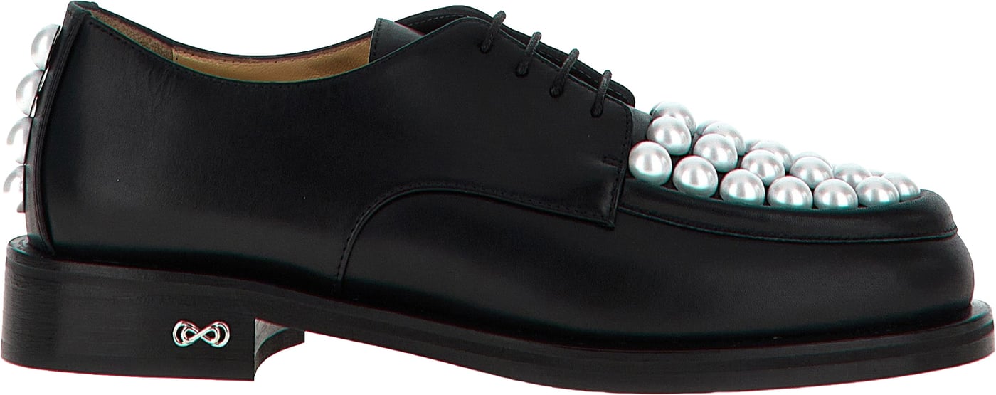 MACH & MACH Bicolor Calfskin Oxfords And Derbies