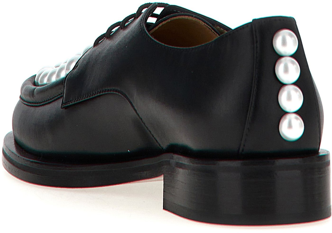 MACH & MACH Bicolor Calfskin Oxfords And Derbies