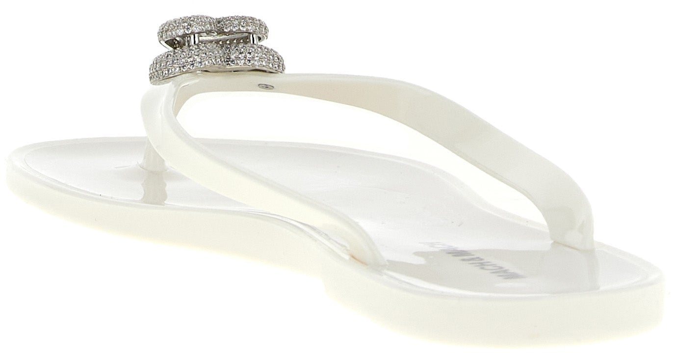 MACH & MACH White Pvc Slides