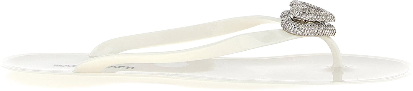 MACH & MACH White Pvc Slides