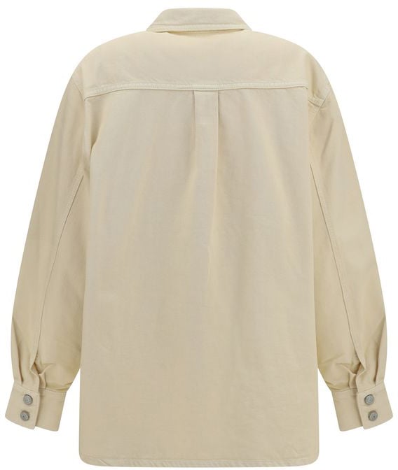 Magda Butrym Beige Denim Shirt