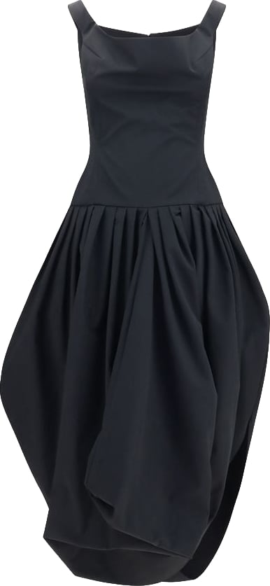 Magda Butrym Black Polyester Casual Dress