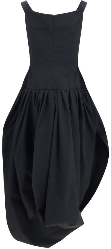 Magda Butrym Black Polyester Casual Dress