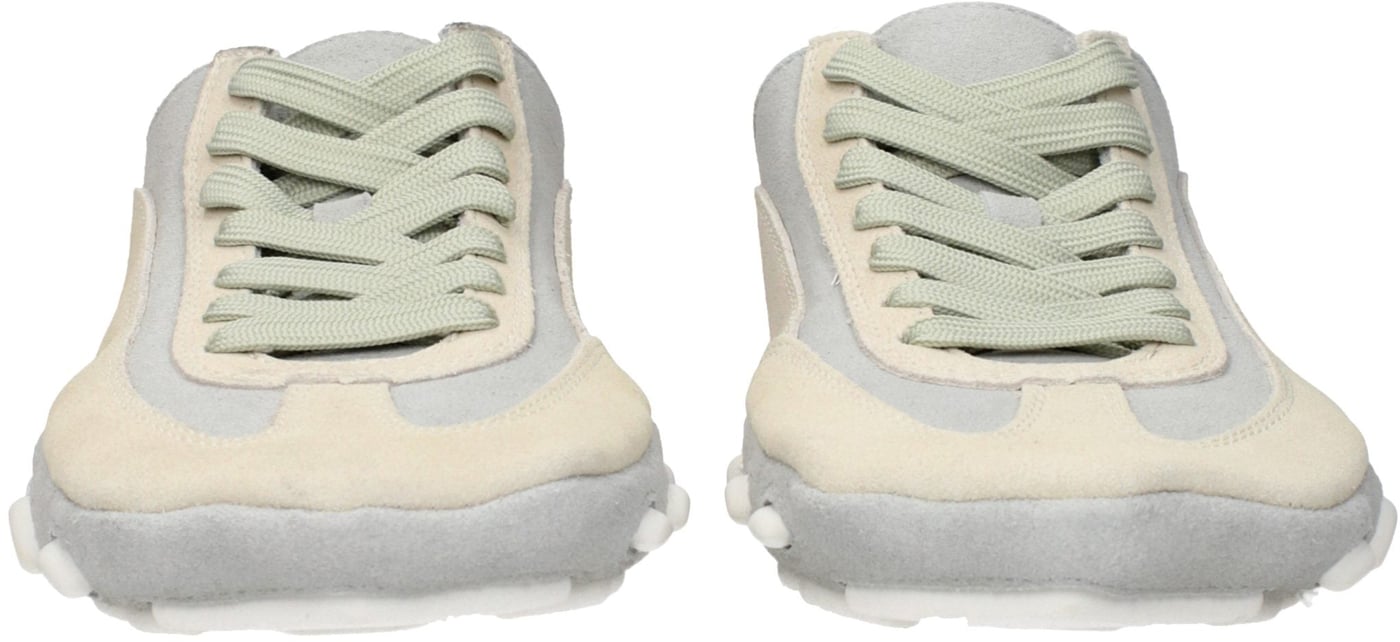 Magliano Beige Leather Sneakers