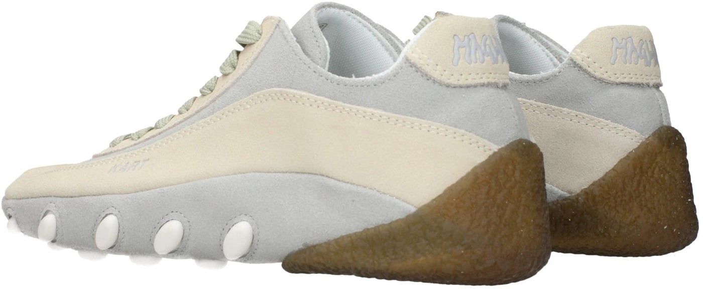 Magliano Beige Leather Sneakers