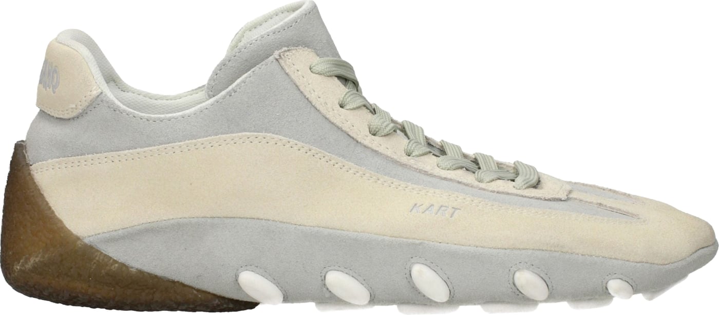 Magliano Beige Leather Low Top Sneakers