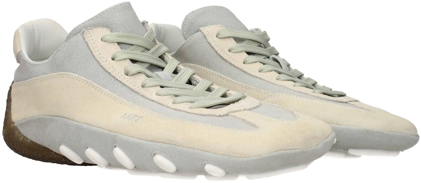 Magliano Beige Leather Low Top Sneakers