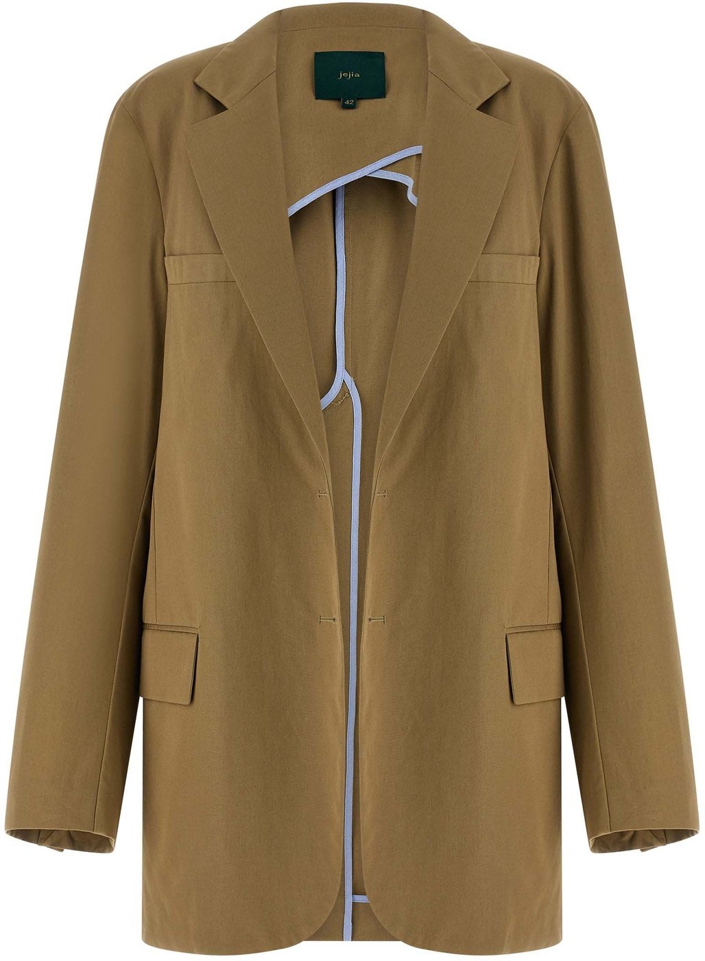 MAISON JEJIA Beige Cotton Blazer