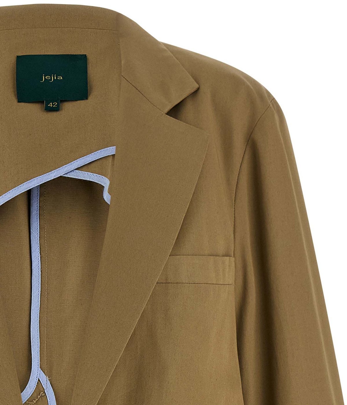 MAISON JEJIA Beige Cotton Blazer