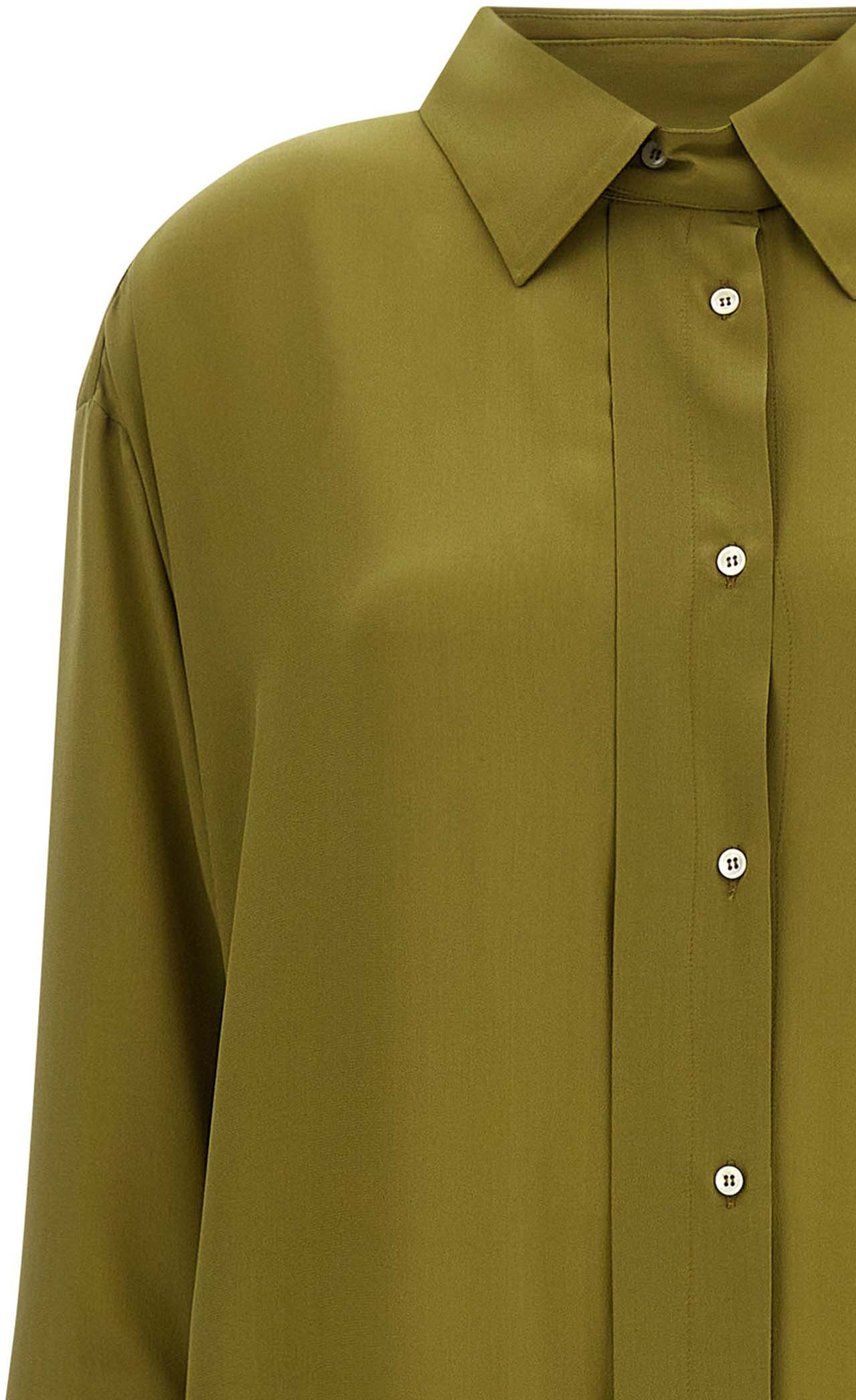 MAISON JEJIA Bicolor Silk Long Dress